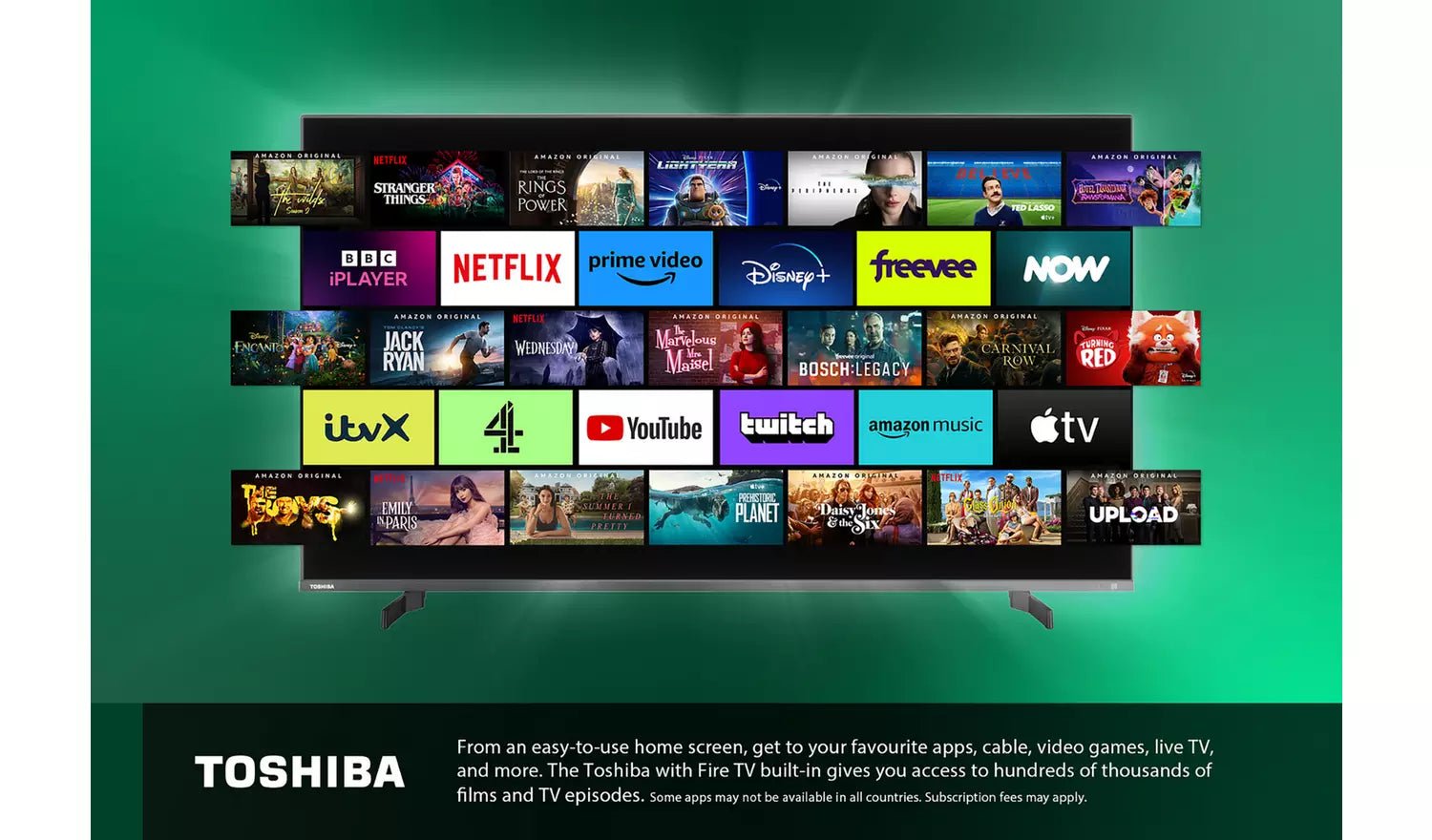 Toshiba Fire Dolby Atmos 43" Smart TV - TV Beds Northwest