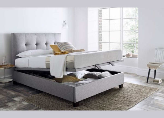 Walkworth Ottoman Storage Bed Frame by Kaydian Design LTD in WAL135OA only at TV Beds Northwest