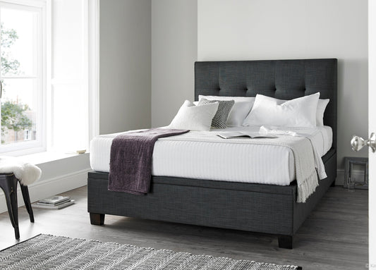 Walkworth Ottoman Storage Bed Frame by Kaydian Design LTD in WAL135OA only at TV Beds Northwest